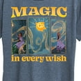 thumbnail image 3 of Disney Wish - Magic In Every Wish - Women's Short Sleeve Graphic T-Shirt, 3 of 5