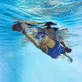 thumbnail image 4 of Guante acuático para adultos, guantes de natación palmeados con dedos abiertos, pala de entrenamiento acuático de nailon elástico, guante de natación ajustable, 4 of 5