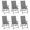 Grey, variant on vidaXL Patio Reclining Chairs 2 pcs with Cushions Solid Acacia Wood, 3064705