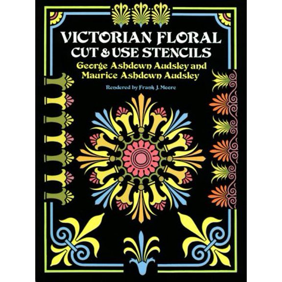 Pre-Owned Victorian Floral Cut & Use Stencils (Paperback) 0486260720 9780486260723