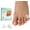 Clear-Aloe Vera, variant on Welnove Gel Pinky Toe Separators - 12 Pack Little Toe Cushions for Preventing Rubbing & Relieving Pressure