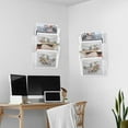 thumbnail image 4 of Magnetic Single Pocket Mesh Hanging File Organizer Vertical Wall Mounted Magazine File Holder Mount Basket Mail Paper Document Folder Organizing for Office Home and School, 4 of 6