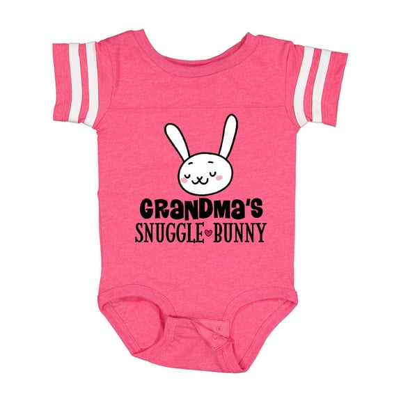 Inktastic Grandma Snuggle Bunny Easter Boys or Girls Baby Bodysuit