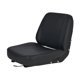 thumbnail image 4 of Asiento de montacargas para vehículo agrícola, confiable, de cuero PU, de repuesto estable. Silla de asiento, 4 of 8