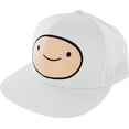 thumbnail image 1 of Adventure Time Men's Snapback Cap: Finn White, 1 of 4