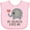 AD-Pink, variant on Inktastic My Abuelita Loves Me Grandchild Boys or Girls Baby Bib