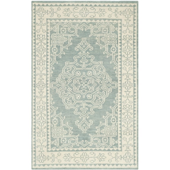 Safavieh KNY638A Kenya Ivory / Blue