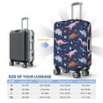 thumbnail image 6 of Daiia Dinosaur Luggage Cover, Thickened Washable Travel Luggage Covers, Elastic Unique Baggage Covers for 18-20 inch Luggage-Large, 6 of 9