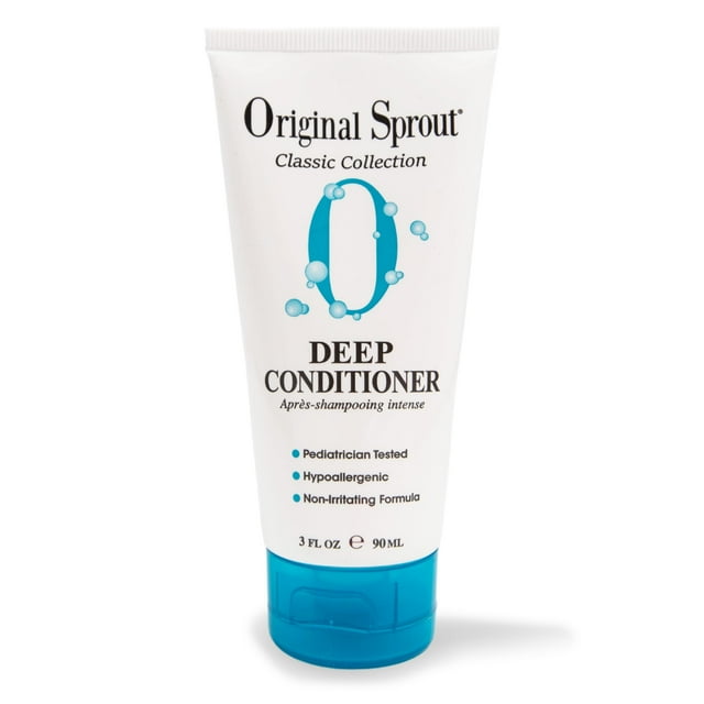 Acondicionador profundo Original Sprout para todo tipo de cabello Acondicionador vegano Tamaño de viaje 3 oz. Botella