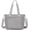 Grey, variant on Women's Casual Totes Handbags Multi-pocket  Crossbody Bags Work Travel Purses