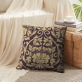 thumbnail image 4 of LALILO Throw Pillow Covers Antique Baroque Floral Classic Vintage Cushion Cover 18" x 18", 2 Pack, 4 of 6