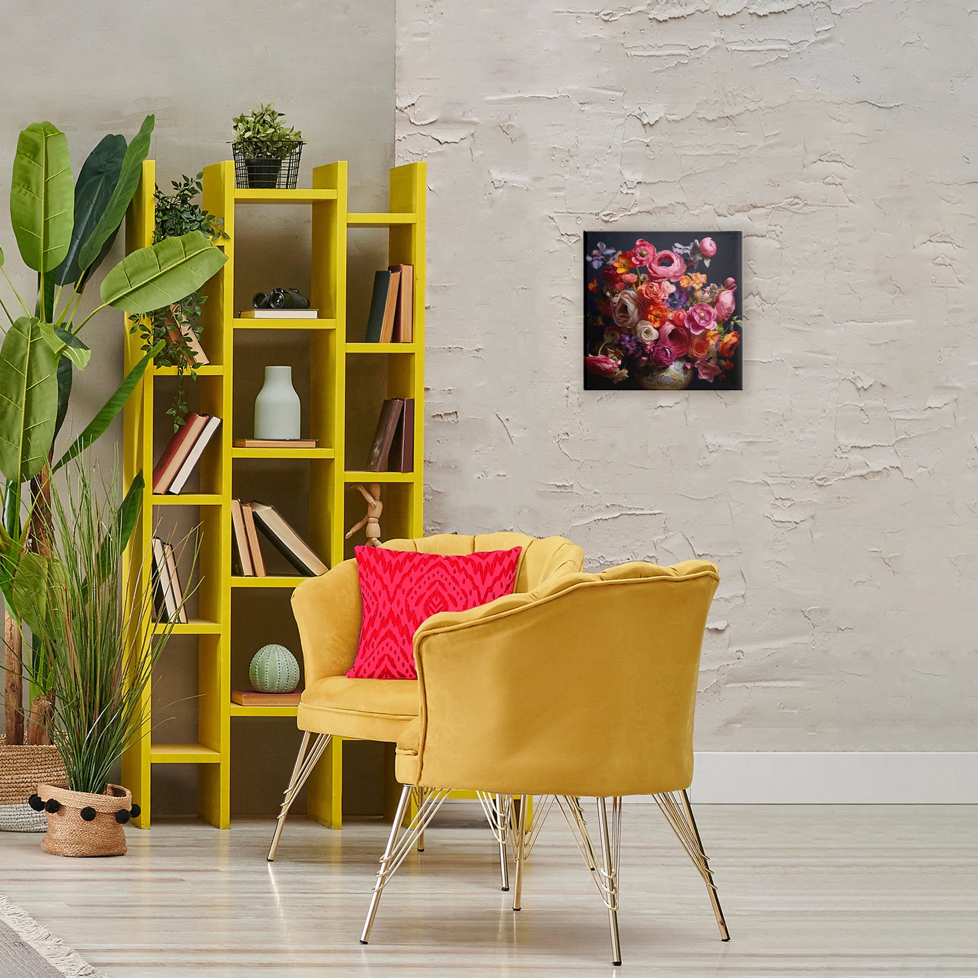 Stupell Industries Harmonious Composition of Florals Canvas Wall Art, design by Lazar Studio