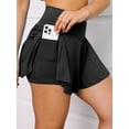 thumbnail image 5 of 2025 Golf Skirt Women High Waist V Summer Running Outdoors Tennis Sport Skirt Pockets Fitness Casual Shorts, 5 of 10
