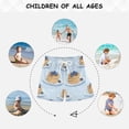 thumbnail image 6 of FORMRS Boys Swim Trunks Quick Dry Mesh Liner Boardshorts Sizes XS-XL, Blueberry Pancake Pattern, 6 of 7