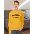 thumbnail image 2 of Gothic Style Florida Sweatshirt Women -Image by Shutterstock, Female Medium, 2 of 4