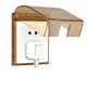 thumbnail image 4 of Autoadhesivo 86 Tipo Enchufe de Pared Caja Impermeable Cubierta Eléctrica Cocina Balcón, 4 of 9