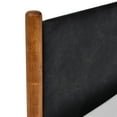 thumbnail image 4 of Better Homes & Gardens Greyson King Platform Bed, Black Faux Leather and Acorn Finish, 4 of 9