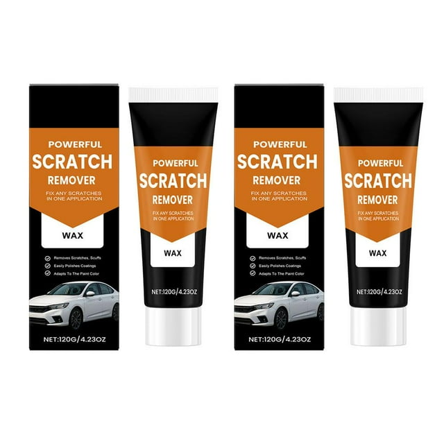 Nexa Trousse de Réparation pour Enlever les Éraflures de Voiture et Marques de Tourbillon, Rénovateur de Peinture Auto Turbo Shine, Gomme d'Oxydation pour Surface de Manteau Transparente, 120 g
