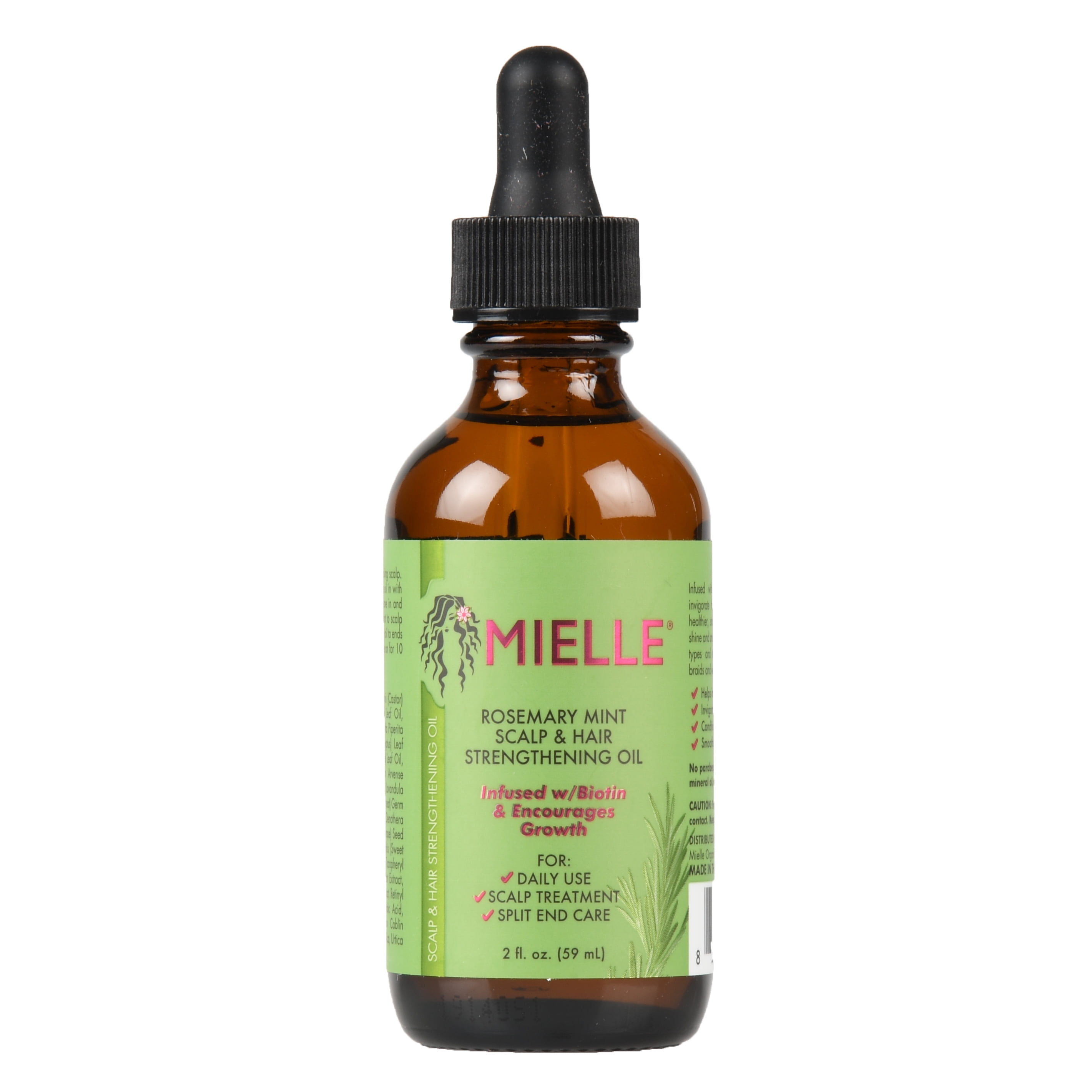 MIELLE Rosemary Mint Scalp Hair Strengthening Oil Walmart