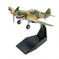 thumbnail image 1 of Modelo de avión a escala 1:72 P40, modelo de de Metal coleccionable de aviación con soporte de exhibición para decoración de barra, 1 of 9