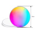 thumbnail image 2 of RGBCW Plafonnier Couleur Gradation APP BT Télécommande Intelligente Contrôle Vocal Chambre Plafonnier Rond, 2 of 4