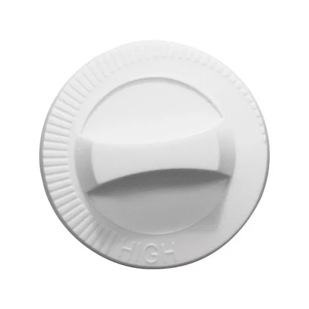 Cadet White Round Non-Programmable Heating And Cooling Dial Control Thermostat K