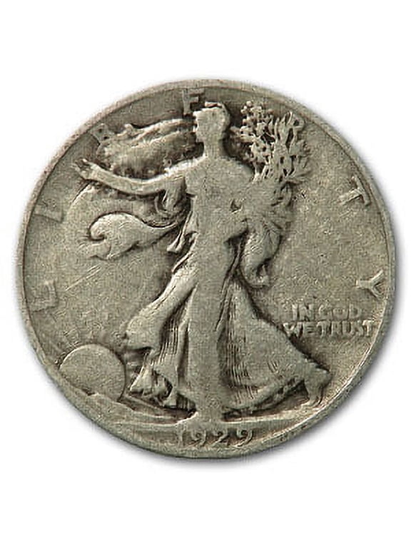 1929-D Walking Liberty Half Dollar Good/VG