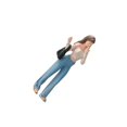 thumbnail image 3 of Wweixi 1:64 Girl Model Figure Pose Scene Character Decor Miniature Scenes Miniature, 3 of 6