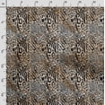 thumbnail image 3 of Soimoi Animal Skin Printed, Poly Canvas Fabric Decor Sewing Fabric By The Yard- 56 Inch Widedecorative Fabric For Curtains Tote Bags - Brown, 3 of 5