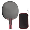 thumbnail image 1 of IWMango Table Tennis Bat Ping Pong Paddle 7 Layer Wood Base Plate Long Handle Shake Hand Grip Racket, 1 of 17