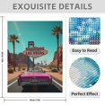 thumbnail image 3 of Diamond Art Kits for Adults - 5d Pink Convertible Vegas Adventure Diamond Painting for Adults, Diamond Art for Adults Beginners, Diamond Painting Kits for Adults for Home Wall Decor, 3 of 7