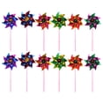 thumbnail image 5 of CIMAXIC 50pcs Colorful Windmill Kids Windmill Plaything Decorative Pinwheel Landscape Decor,10.63"X6.1"X0.31", 5 of 5