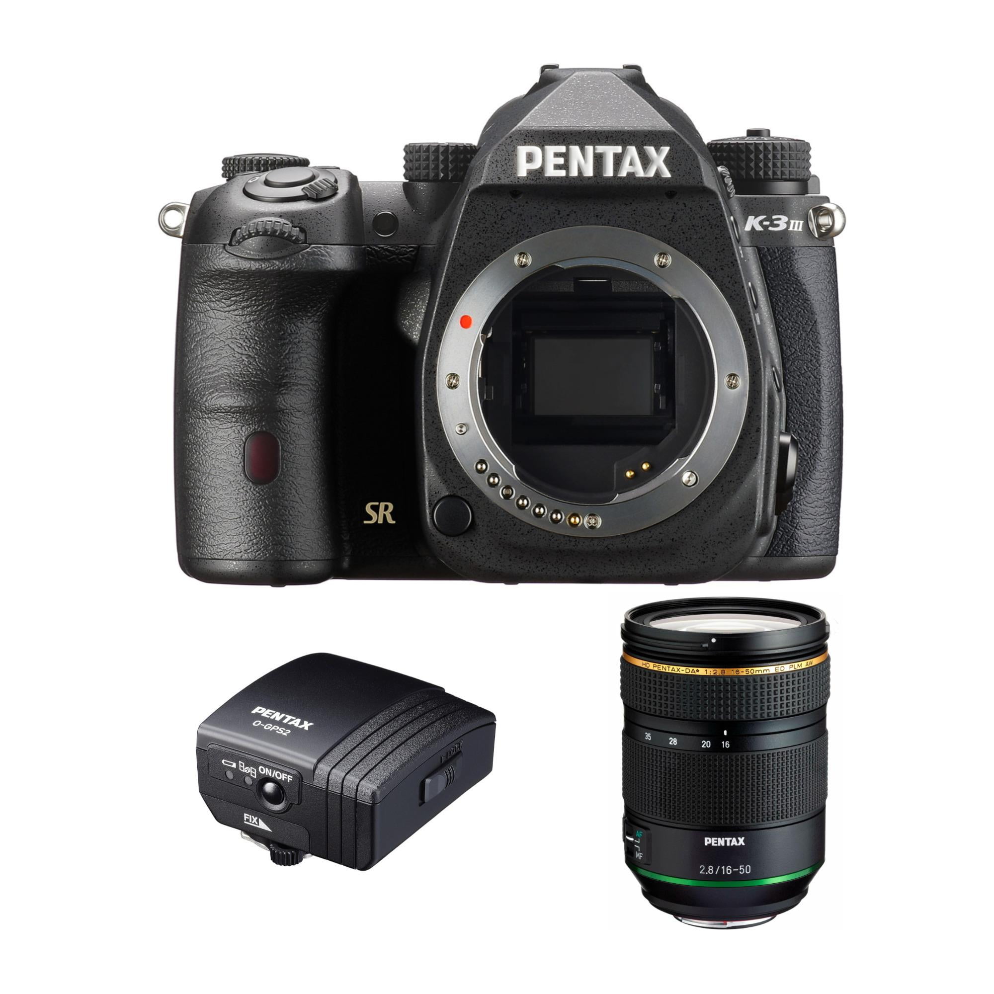Pentax K-3 Mark III Camera Body with 16-50mm f/2.8ED PLM AW