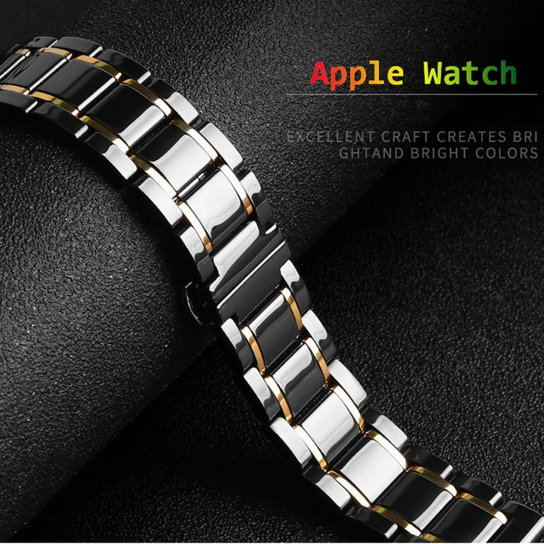 Yepband Ceramic Band Compatible with Apple Watch Bands 45mm 41mmm
