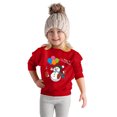 thumbnail image 4 of Toddler Girls Christmas Sweatshirts Boys Kids Casual Loose Active Full Sleeves Letter Print Teen Crop Tops Size 4-5T, 4 of 5