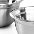thumbnail image 4 of Oster Rosamond 3 Piece Stainless Steel Mixing Bowl Set in Silver, 4 of 6