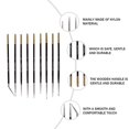 thumbnail image 4 of Baweave 9pcs Artist Professional Paint Nylon Detailing Paint Brush Liner Brush, 4 of 6
