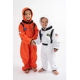 thumbnail image 5 of Cuddle Club One Piece Romper Hooded Fleece Onesie Jumper for Baby, Astronaut White 3T, 5 of 8
