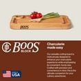 thumbnail image 4 of John Boos Prestige Reversible Wood Cutting Board, 16" x 10" x 1 1/4", Maple, 4 of 11