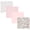 Soft Pink Floral, variant on Hudson Baby Unisex Baby Cotton Poly Flannel Receiving Blankets, Soft Pink Floral, One Size