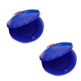 thumbnail image 1 of Flmtop 2Pcs 2inch Finger Castanet Percussion Musical Instrument Development Kids Toy, 1 of 10