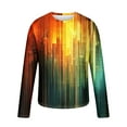 thumbnail image 4 of Geometric Pullover Men Sweatshirts for Men Trendy Hoodie Half Zip Pullover Men Plus Size Zipper Hoodies for Men Plus Size Fall Sweaters for Men 2024 Leaves, 4 of 5