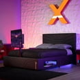 X Rocker Oracle Gaming Bed with TV Mount, Black, Full
