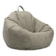 thumbnail image 2 of Bolsa de frijoles impermeable Sunnimix Funda para sil Adultos Suave Bolsa de frijoles Sofa Gris, 2 of 8