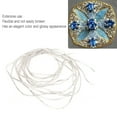 thumbnail image 4 of Glossy Copper Wire Embroidery Thread 1.5mm Diameter Manual Sewing Stitching String for DIY Craft Projects Handmade Decor, 4 of 7