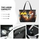 thumbnail image 3 of Fotbe Red And Gray Flame Fox Bolsa de Viaje para Playa - Resistente al Agua, Bolsa Tote de Gran Capacidad y Ligera con 7 Bolsillos para Mujeres y Hombres, 3 of 7