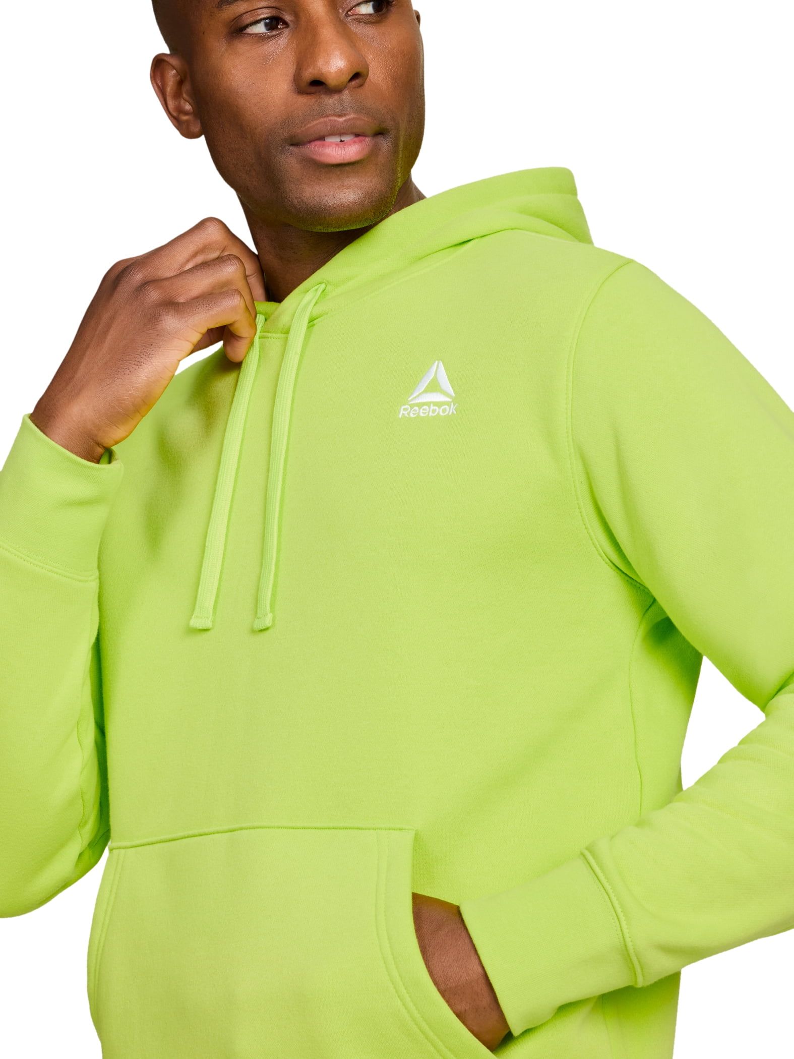 Reebok Men's and Big Men's Game Day Fleece Left Chest Hoodie, Sizes XS-5XL