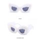 thumbnail image 4 of Gafas de sol de peludas de felpa Punk ligeras novedad gafas suaves duraderas para Blanco Yuyangstore Gafas de sol de felpa, 4 of 8