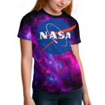 thumbnail image 6 of NASA T-Shirts for Boys Girls, Kids 3D Print Short Sleeve, Unisex Crew Neck Tee Shirts for Youth, 6 of 9