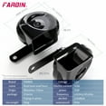 thumbnail image 4 of FARBIN Car Horns 12v Loud Dual-Tone Electric Auto Horn Train Horns Kit for Trucks Motorcycle, 4 of 7